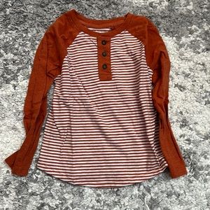 Boys henley long sleeve